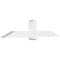 Ekena Millwork Eugene Architectural Grade PVC Gable Bracket, 84"W x 17 1/2"H x 6"D x 6"F, 5/12 Pitch GBP084X18X0606EUG00 - alternate 1